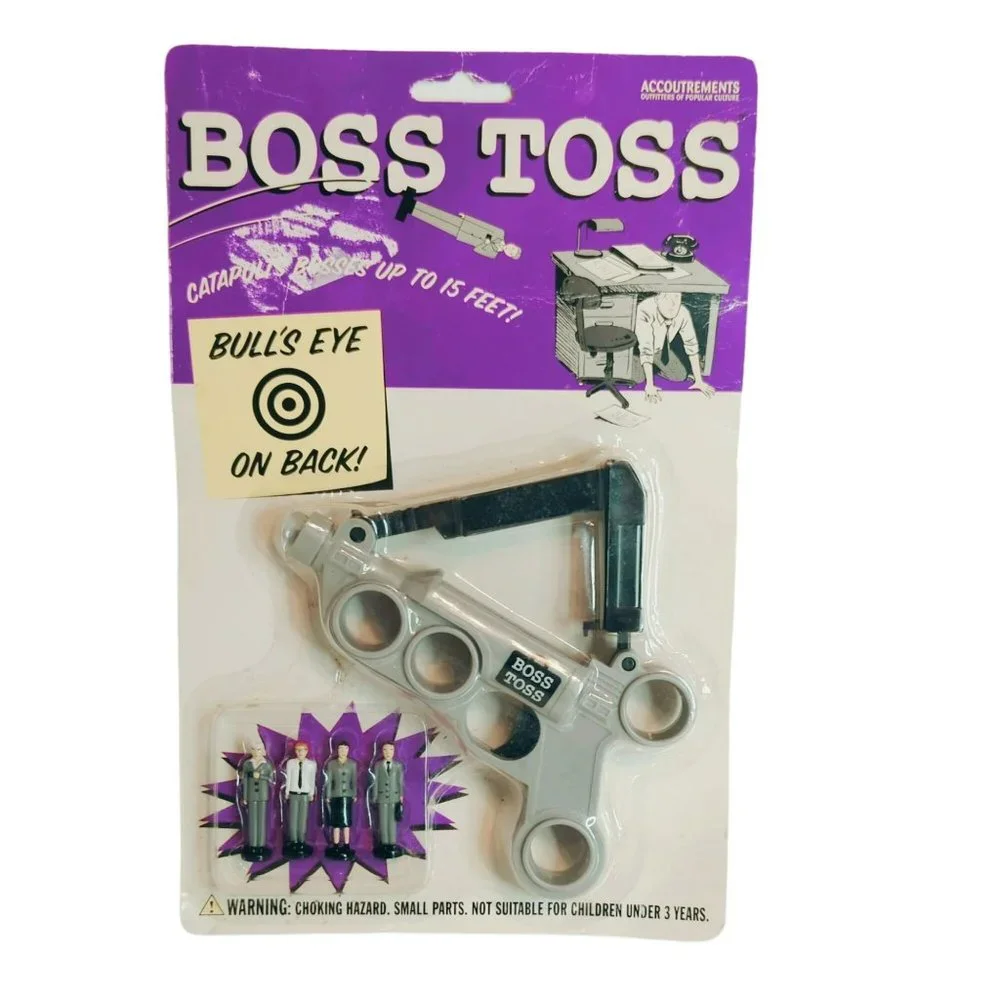 Boss Toss 2005 Novelty Toy Catapults Bosses Launcher Accoutrements